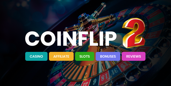 Coinflip Casino HTML and CSS template