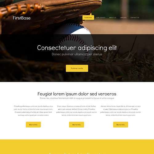 Firstbase - Free Responsive HTML and CSS Template